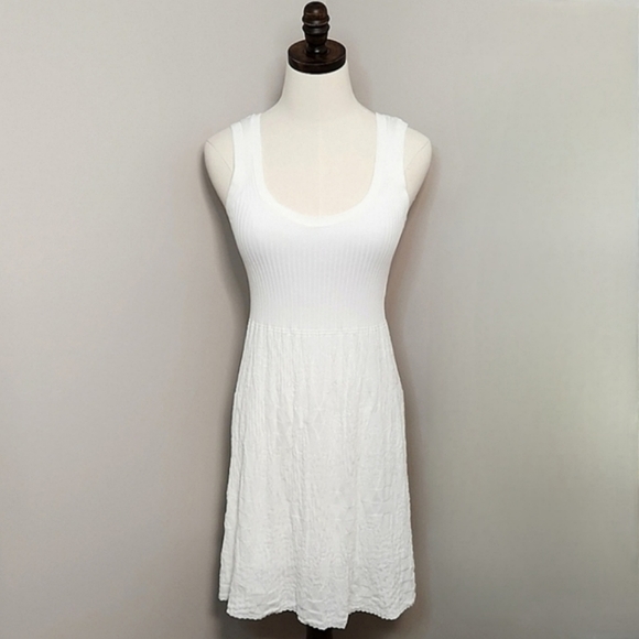 M By MISSONI Stretchy Cream Knit Dress, Size 38EU ~ NWT - Picture 4 of 14